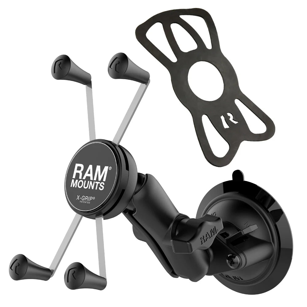 RAM MOUNTS | RAM X-Grip Large Phone Mount with Twist-Lock™ Suction Cup - Medium