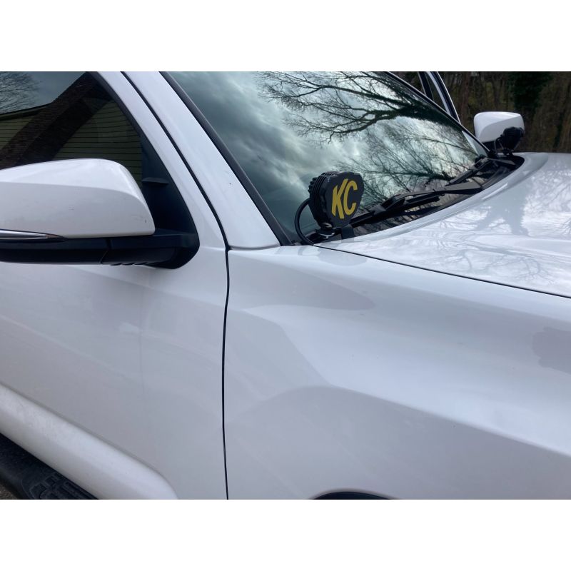 KC HILITES | Tacoma 3rd & 2nd Gen 2005-On A-Pillar / Ditch Mount and Lights Bundle (bundle-apillar-tacoma)