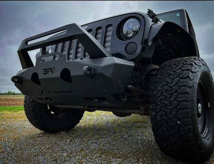BODY ARMOR 4X4 | Jeep Wrangler JK & Gladiator JT 2007-2024 Orion Stubby Front Bumper (JP-19535)