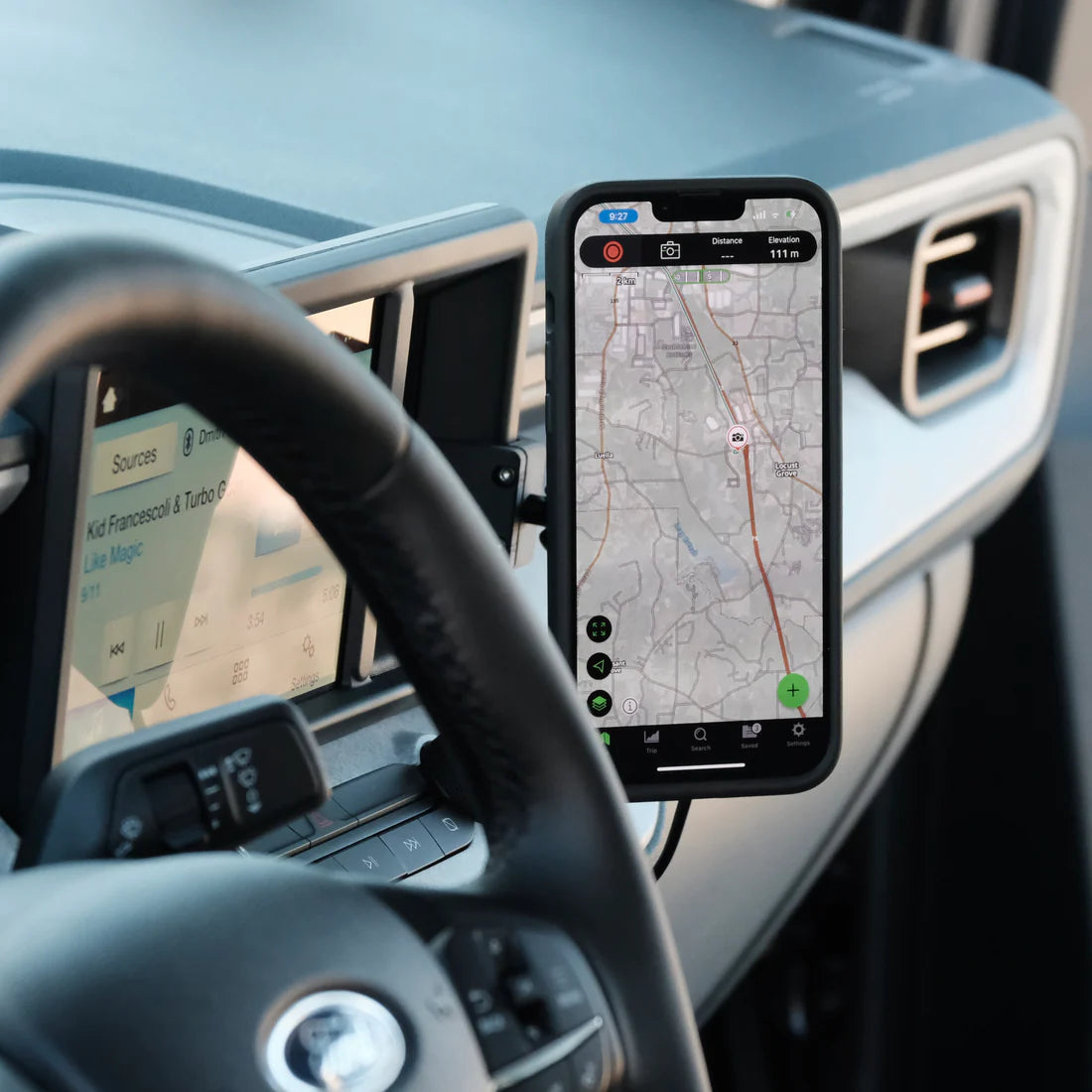 OFFROAM | Ford Maverick 2022-2024 Magnetic Qi2 Charging Phone Mount (EE20146)