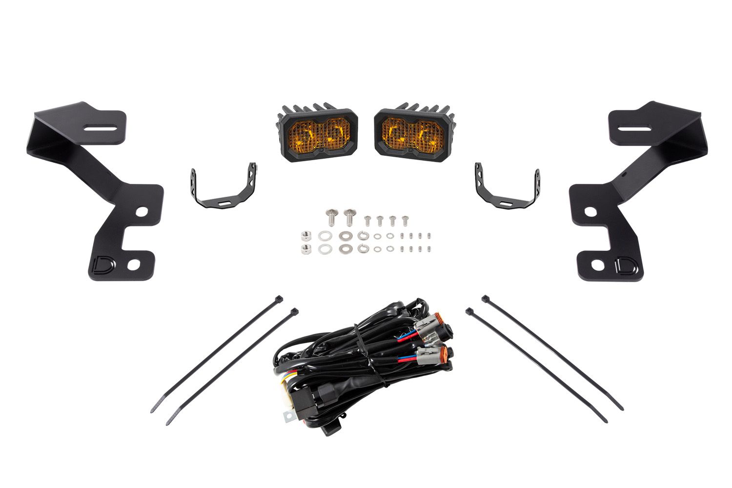 DIODE DYNAMICS | Stage Series Backlit Ditch Light Kit for 2021-2026 Ford Bronco Sport