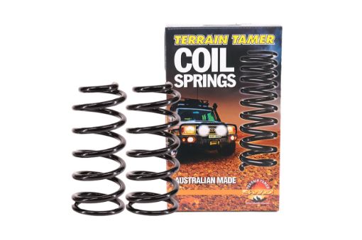 TERRAIN TAMER | Land Cruiser Prado 120 Series From 9/2002 & 4Runner 4th Gen GRN & KDN & TRN & UZN & VZN215 2003-2009 Rear Coil Spring Raised Height 1.5" 600lb-1,100.00lb Extra Heavy Duty (TTCS-2365)