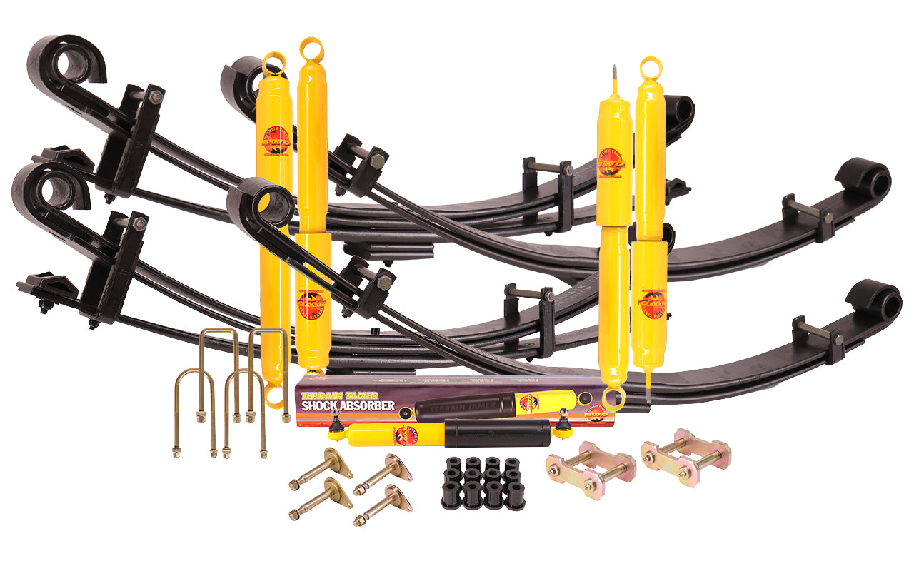 TERRAIN TAMER | Land Cruiser 70 Series BJ70/73/74 & FJ70/73 From 11/1984 & HZJ70/73 & PZJ70/73 From 1/1990 Complete Suspension Kit (SK008)