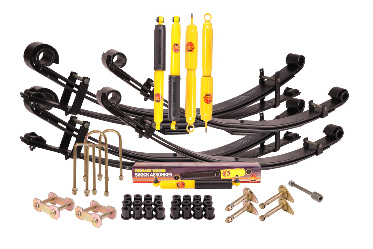 TERRAIN TAMER | Land Cruiser 75 Series BJ75 & FJ75 & HJ75 From 11/1984 & FZJ75 & HZJ75 & PZJ75 From 1/1990 Complete Suspension Kit (SK009)