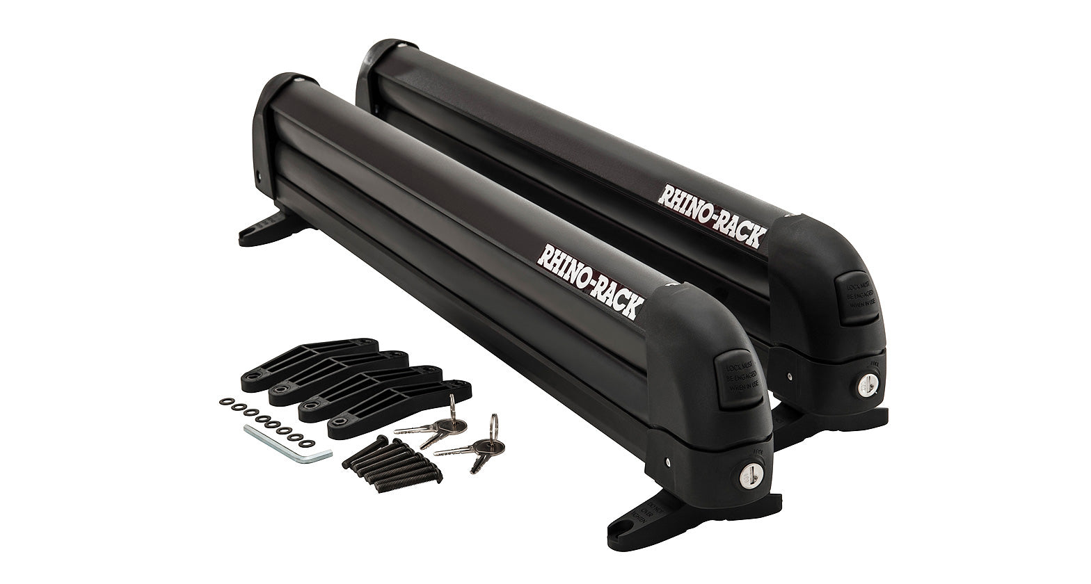 RHINO RACK | Ski and Snowboard Carrier - 4 Skis or 2 Snowboards (574)