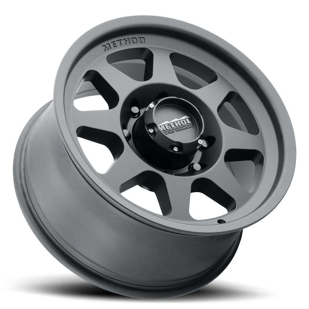 METHOD RACE WHEELS | 701 HD Matte Black Heavy Duty Bead Grip Single Wheel (MR70189080518H)