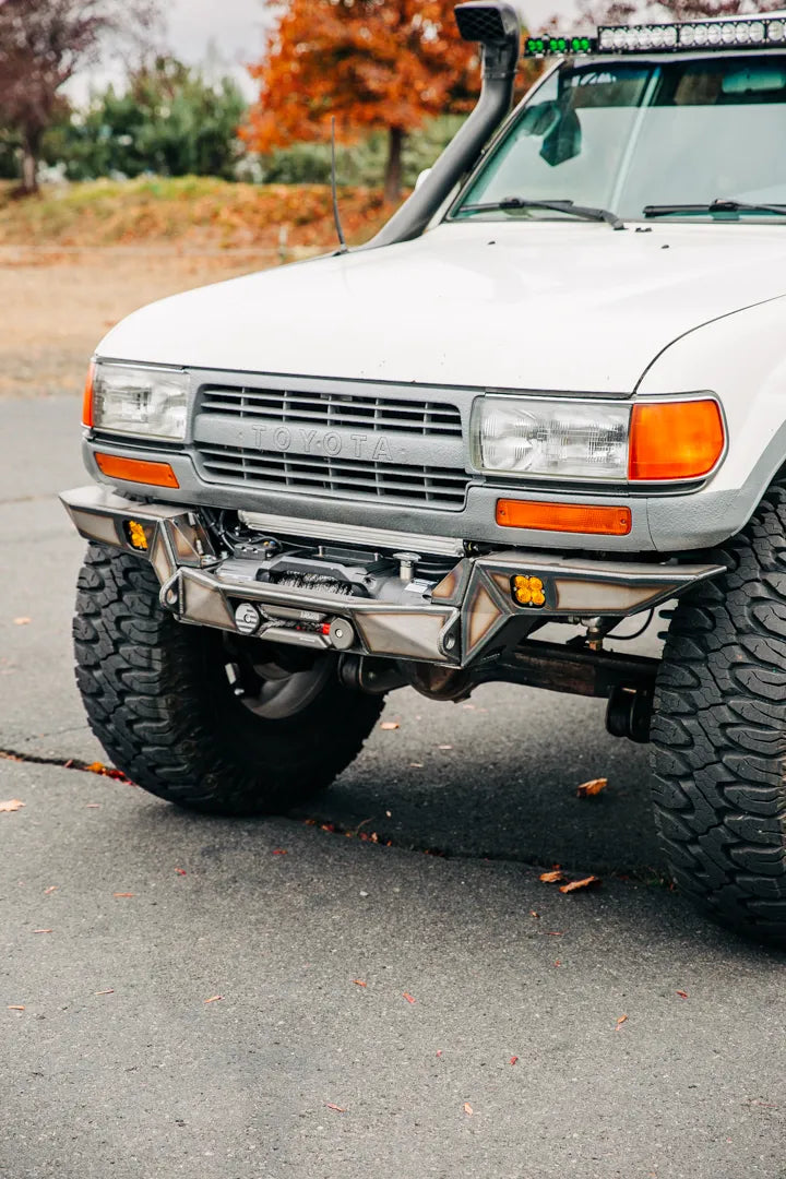 BELLFAB | Land Cruiser 80 Series Front Bumper With Stinger Hoop