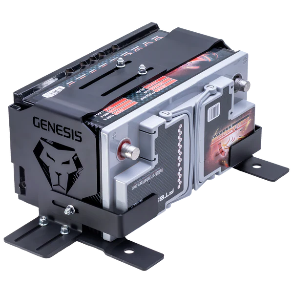 GENESIS OFFROAD | Diesel Wrangler Dual Battery System - Under Hood (222-JLDG3-UNDERHOOD)