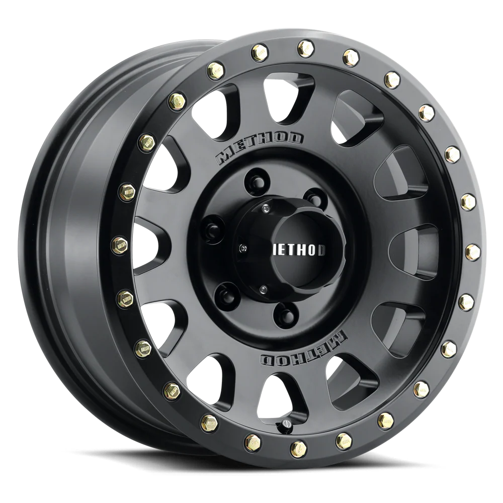 METHOD RACE WHEELS | 305 HD NV Matte Black Heavy Duty Single Wheel (MR30578580500H)