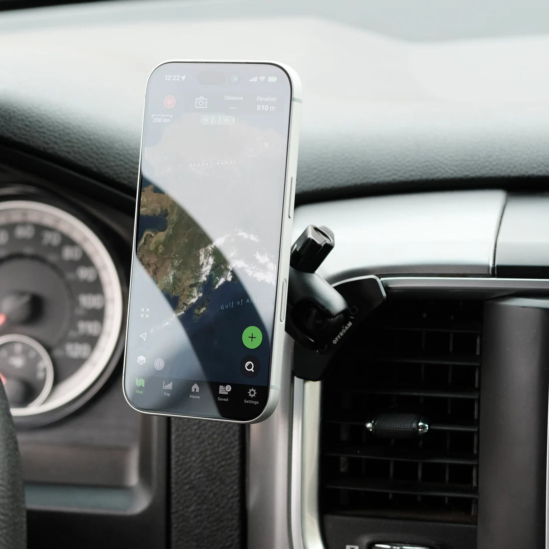 OFFROAM | Ram 1500/2500/3500 2013-2018 & 1500 Classic 2019-2024 MagSafe-compatible Phone Mount