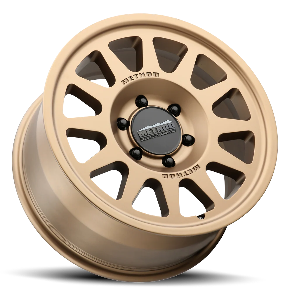 METHOD RACE WHEELS | 703 HD Method Bronze Heavy Duty Bead Grip Single Wheel (MR70389093940H)