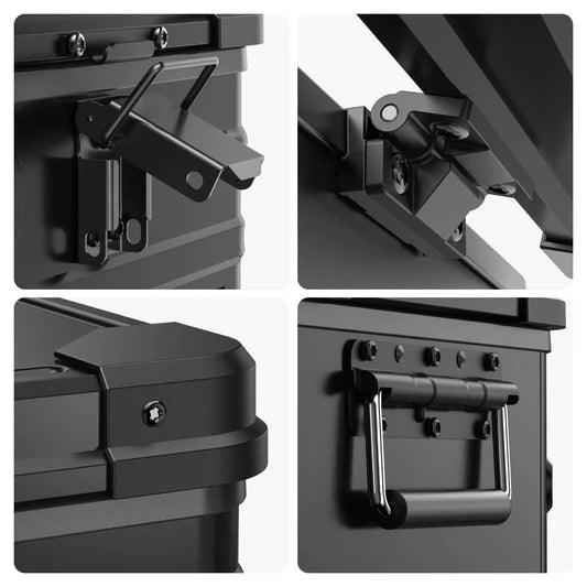 ICECO | 37QT APL35-Black Aluminum Freezer With Magnetic Power Bank