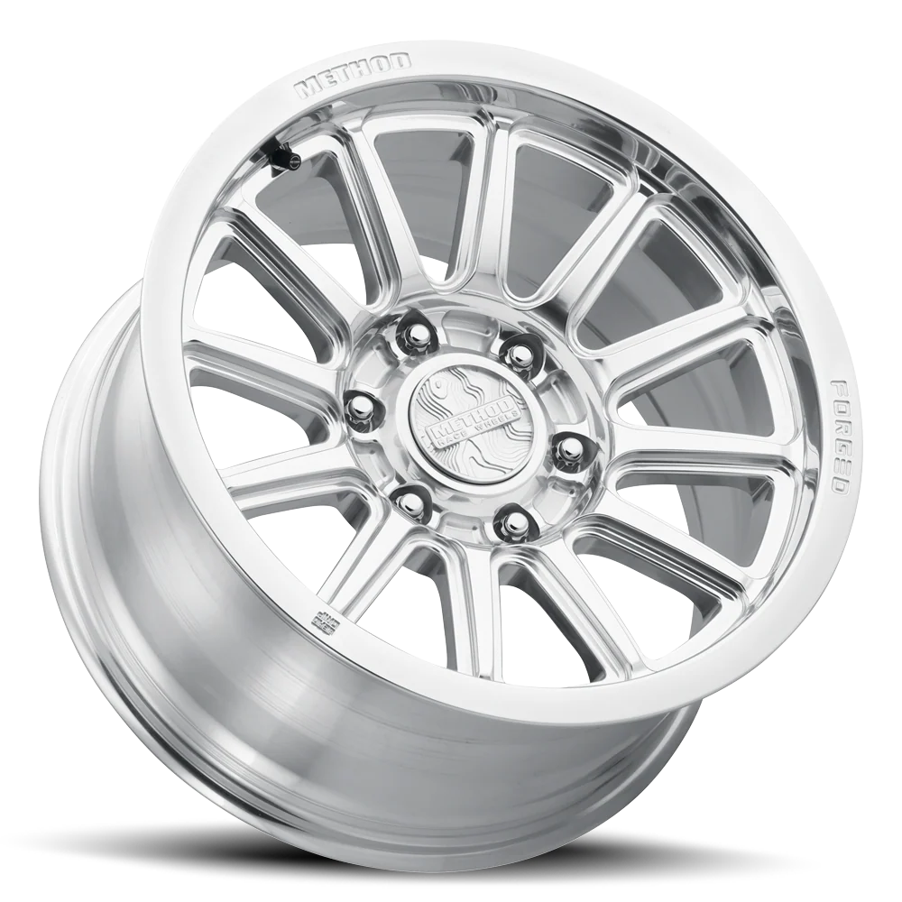 METHOD RACE WHEELS | 204 Forged Bead Grip Machined Polished Single Wheel (MR204785601100)