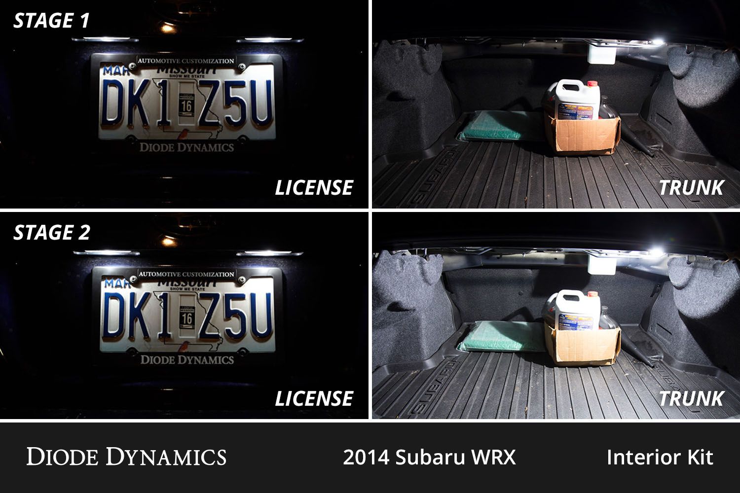 DIODE DYNAMICS | Subaru WRX 2008-2014 Interior LED Conversion Kit
