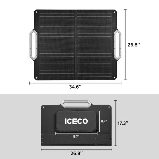 ICECO | 80W Foldable Solar Panel