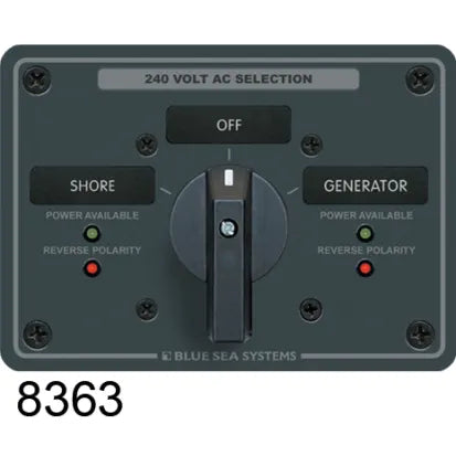 BLUE SEA SYSTEMS | Selector Rotary Switch & Panels (378436)