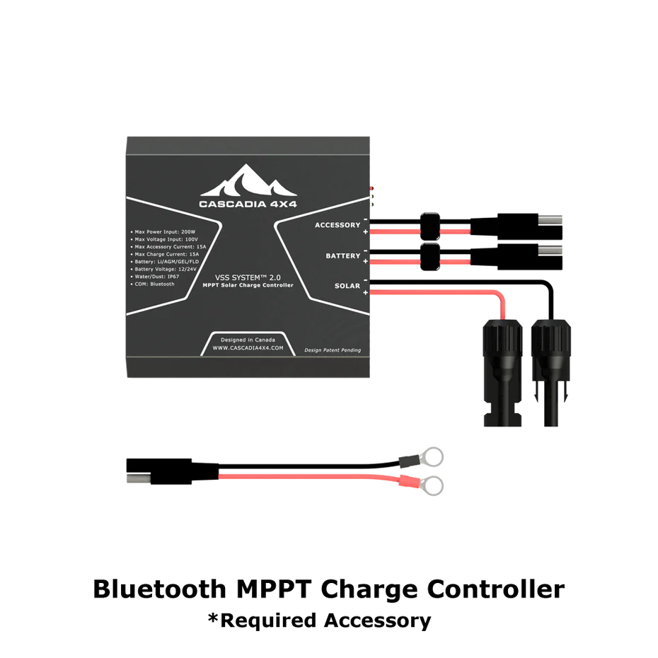 CASCADIA 4X4 | Jeep Wrangler JL (2018-2025) Hood Solar Panel VSS System 2.0