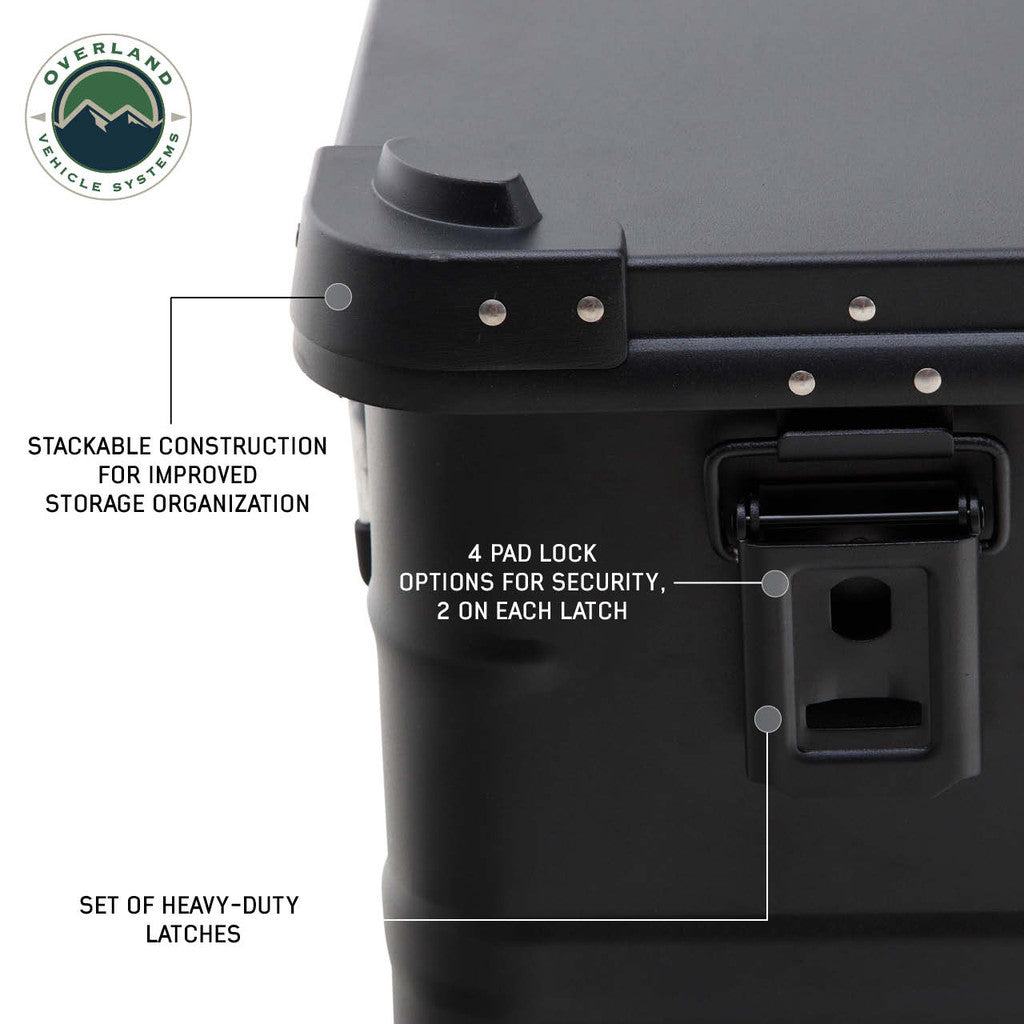 OVERLAND VEHICLE SYSTEMS | Aluminum Box Storage 53QT (30100201)