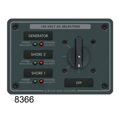 BLUE SEA SYSTEMS | Selector Rotary Switch & Panels (160065)