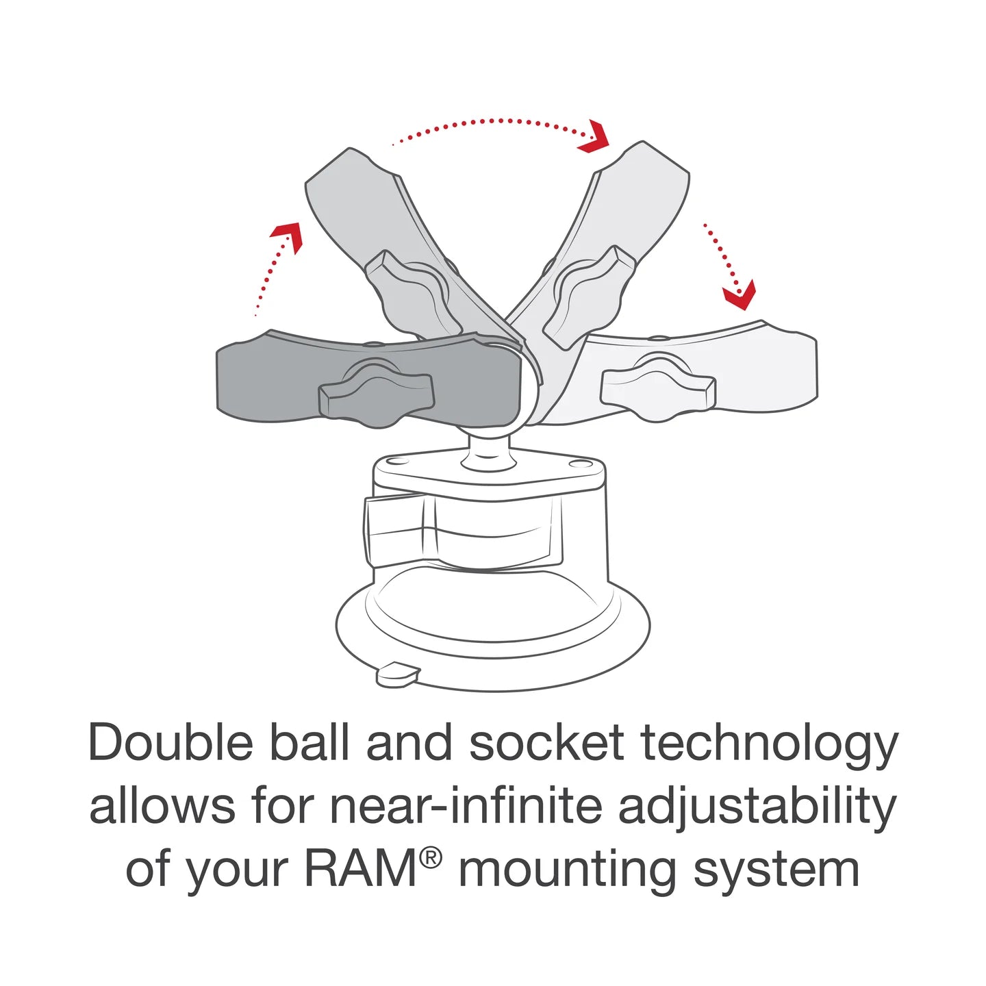 RAM MOUNTS | RAM X-Grip Phone Mount with RAM Twist-Lock Suction Cup