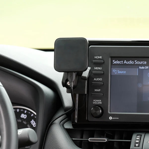 OFFROAM | Toyota RAV4 2019-2024 with 7-in. or 8-in. Toyota Audio Multimedia Magnetic Qi2 Charging Phone Mount (EE20052)