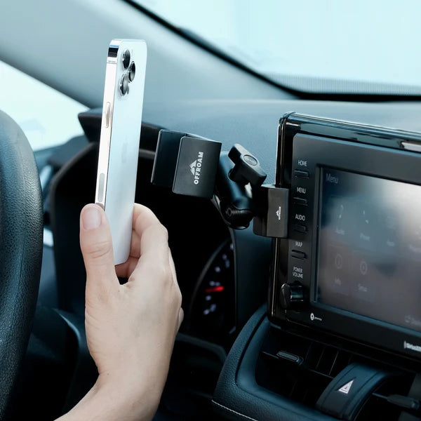 OFFROAM | Toyota RAV4 2019-2024 with 7-in. or 8-in. Toyota Audio Multimedia Phone Mount (EE20051)