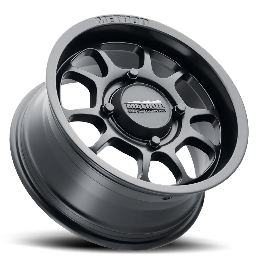 METHOD RACE WHEELS | 409 UTV Bead Grip Matte Black Single Wheel (MR40957047543)