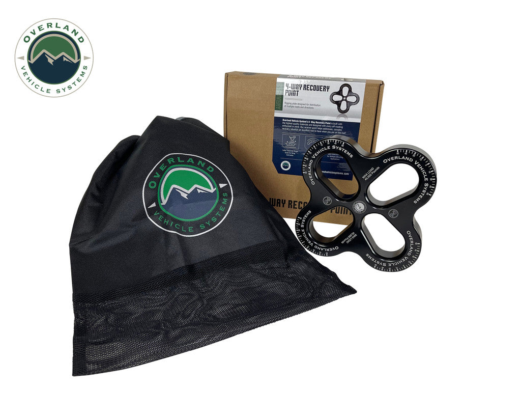 OVERLAND VEHICLE SYSTEMS | R.D.L. 8" Recovery Distribution Link 45,000 lb (19250005)