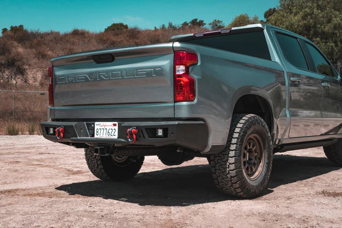 BODY ARMOR 4X4 | Chevrolet Silverado & GMC Sierra 1500 2019-2024 Ambush Rear Bumper (GM-2966)