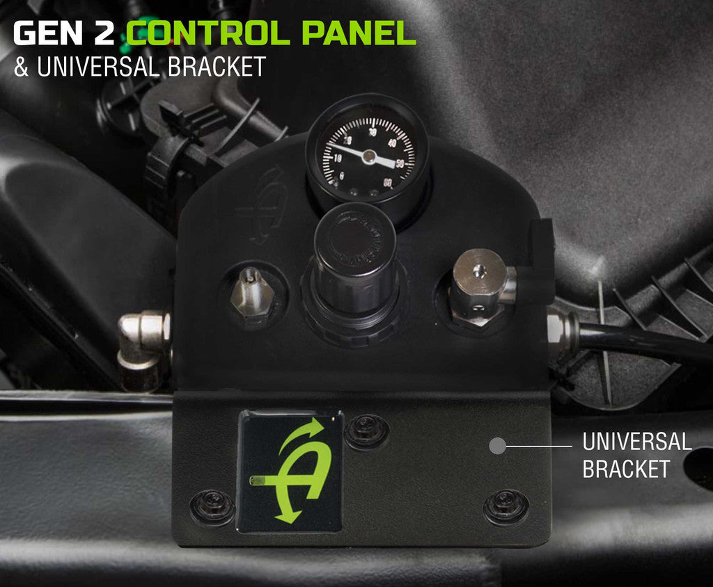 UP DOWN AIR | GEN 2 4 Tire Inflation System Universal With Box, Fittings, Hoses & Storage Bag (88-9999)