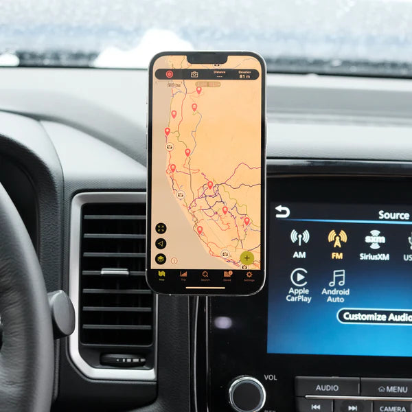 OFFROAM | Nissan Frontier 2022-2024 MagSafe Phone Mount, Dashboard Side (EE20113)