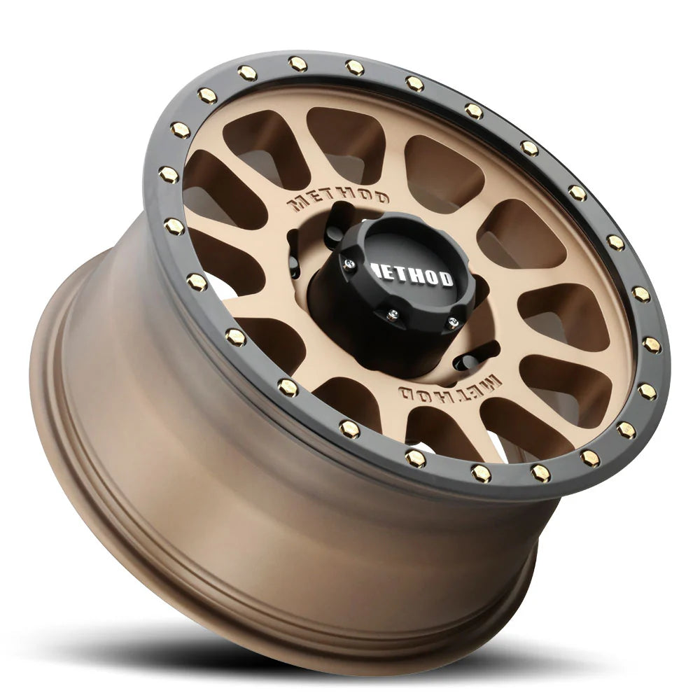 METHOD RACE WHEELS | 305 HD NV Method Bronze And Matte Black Lip Heavy Duty Single Wheel (MR30589080918H)