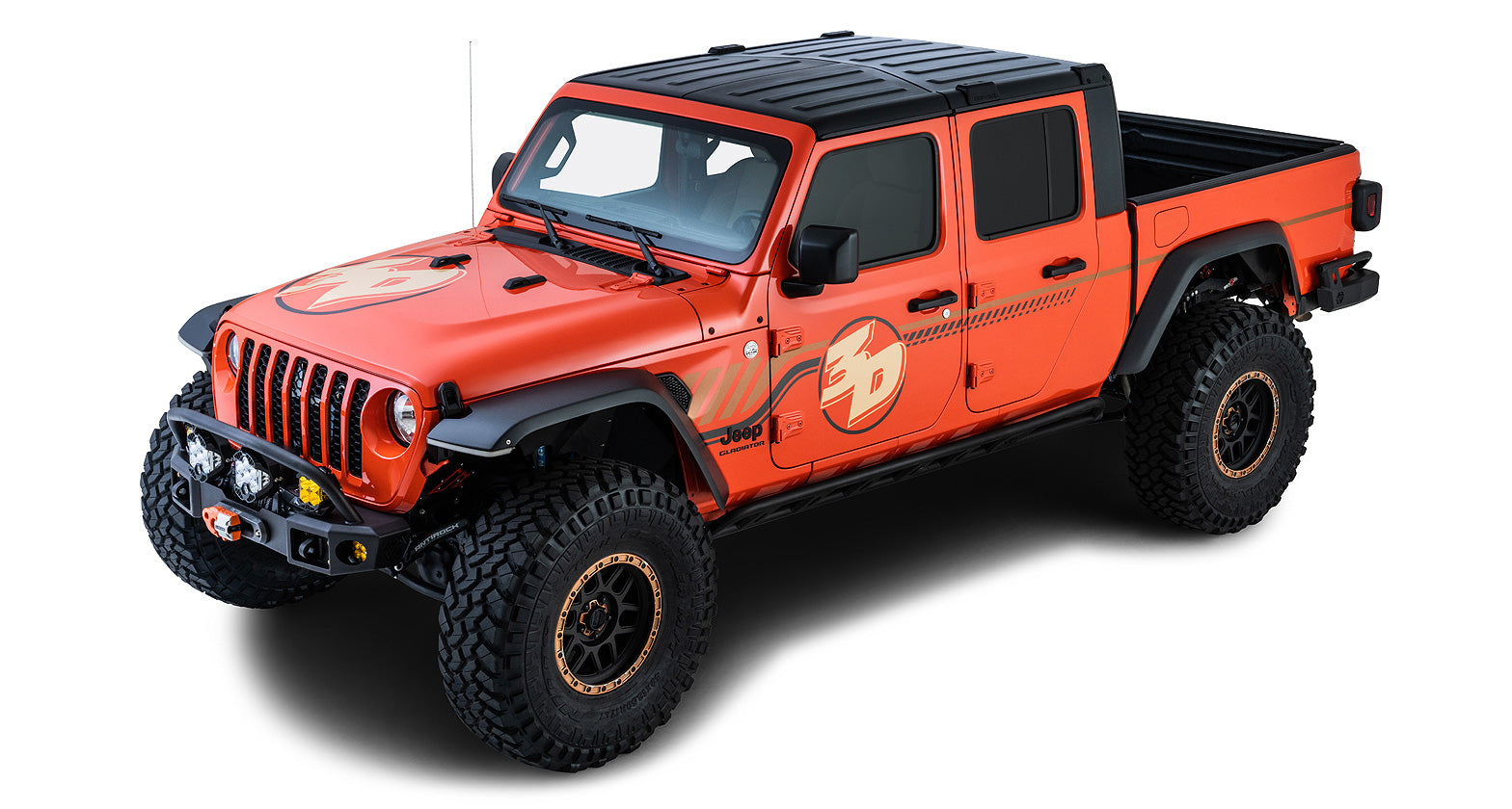 RHINO RACK | Backbone Mounting System - Jeep JT Gladiator (RJTB1)