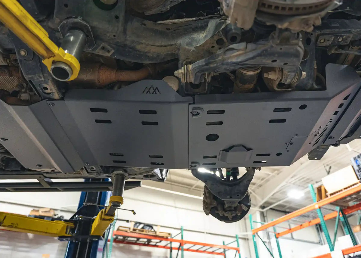 BACKWOODS ADVENTURE MODS | Tacoma 3rd & 2nd Gen (2005-2023) Full Aluminum Skid Plate System (BWTT3A-8710)
