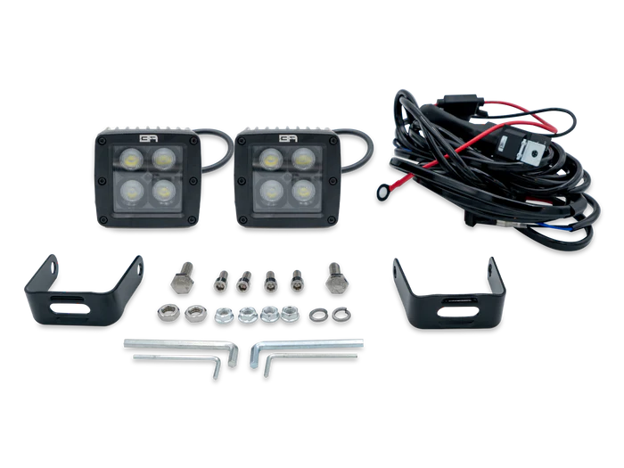 BODY ARMOR 4X4 | Blackout Led Cube Flood Light (30043)