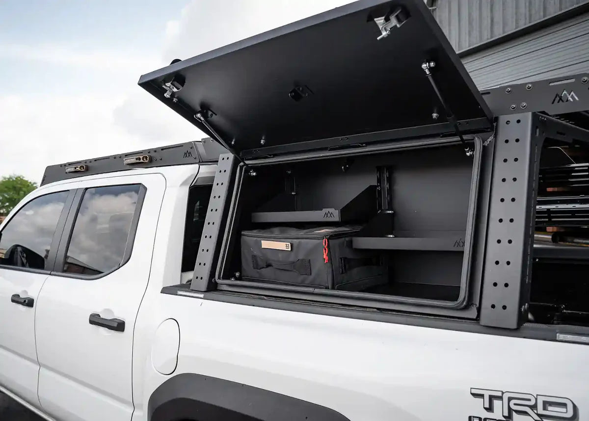 BACKWOODS ADVENTURE MODS | Tacoma Overland Bed Rack Storage Box (5000-3017)