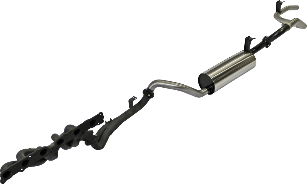MANTA EXHAUSTS | FZJ80 4.5L With Mandrel Bent Headers Stainless Steel (SSMKTY0073)