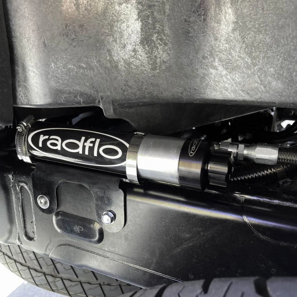 RADFLO SUSPENSION TECHNOLOGY | Tacoma 4th Gen (2024 - Present) Rear Shock With Remote Reservoir 0-2″ Lift (6ST-021-0R)