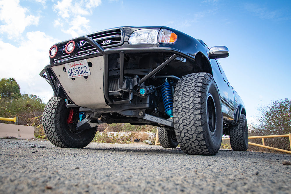 TOTAL CHAOS FABRICATION | Tundra 1st Gen (2000 - 2003) Performance Suspension System Long Travel Kit With Coilovers +3.5 Inch (00-LT-K1A)