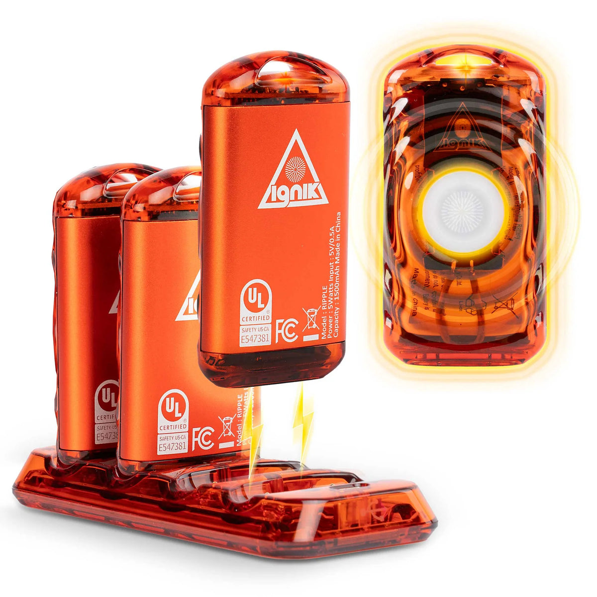 IGNIK OUTDOORS | Ripple Rechargeable Hand Warmers 4-Pack