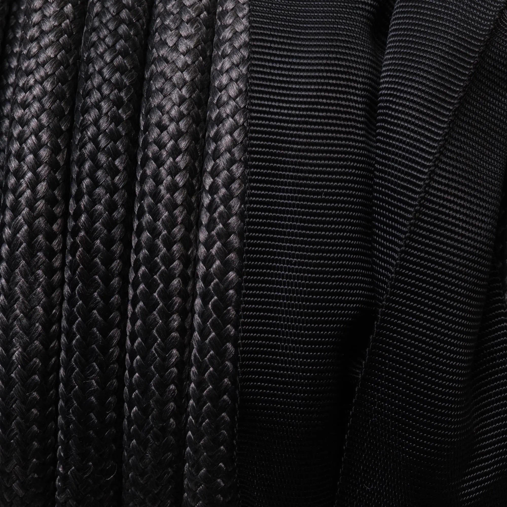 SABER OFFROAD | SaberPro Double Braided Winch Rope 8,000KG 30M (SBR-30WR-BLK)