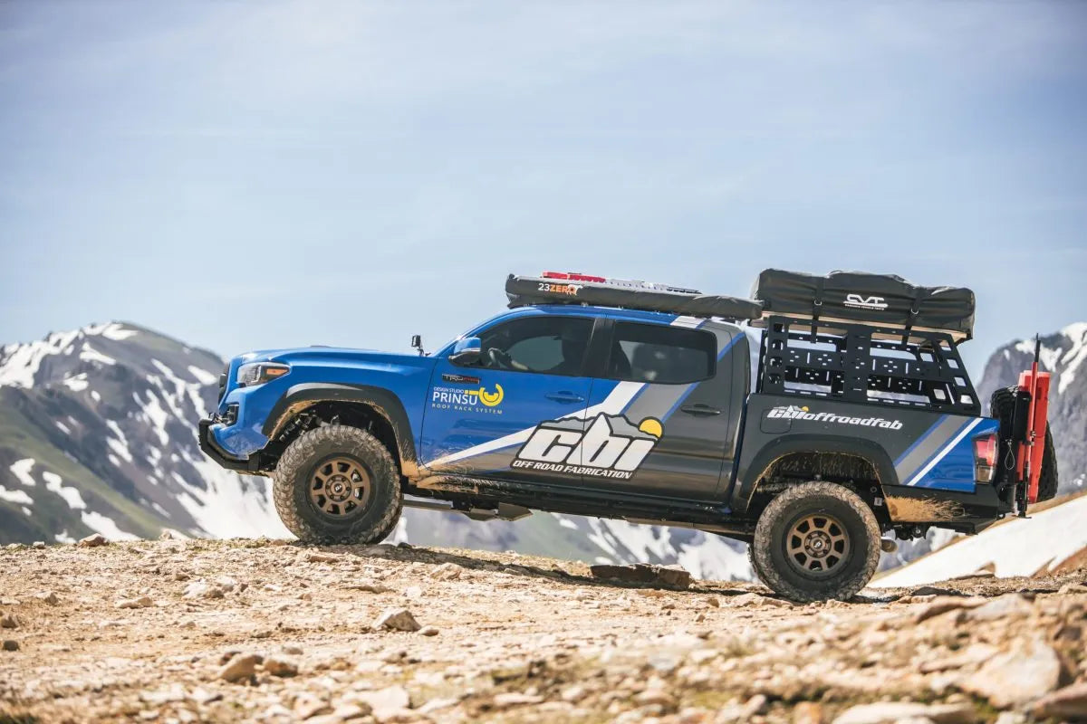 PRINSU DESIGNS | Tacoma 2005-2022 Roof Rack Height Bed Rack
