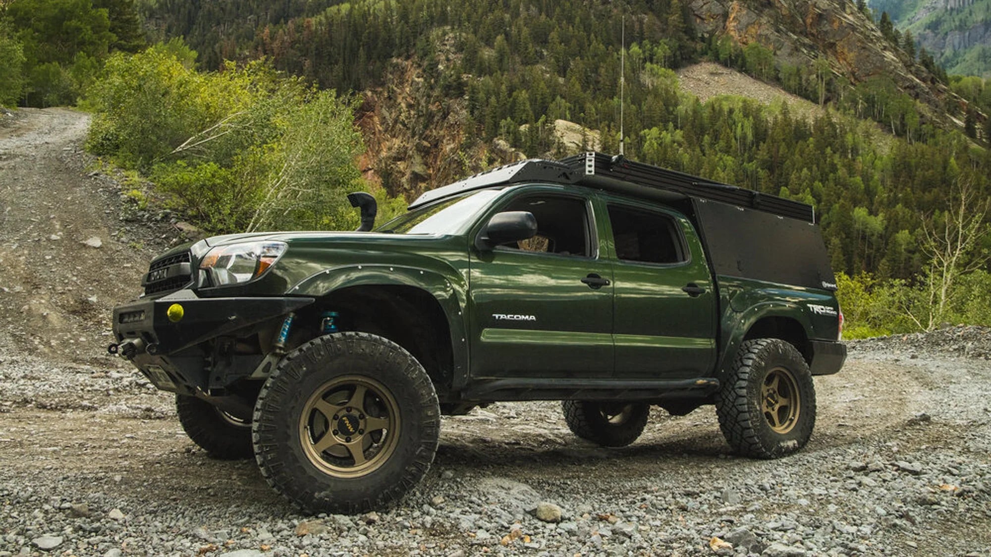 C4 FABRICATION | Tacoma 3rd & 2nd Gen 2005-2023 The Animas Camper Roof Rack Full Height