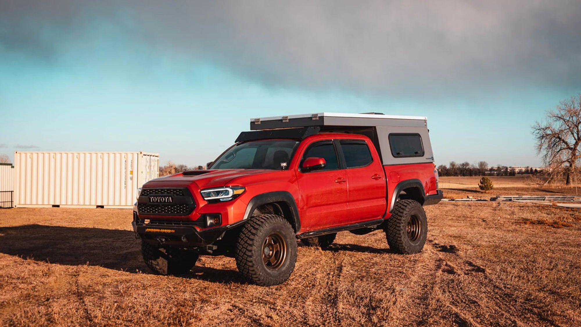 C4 FABRICATION | Tacoma 3rd & 2nd Gen 2005-2023 The Animas Camper Roof Rack Half Height
