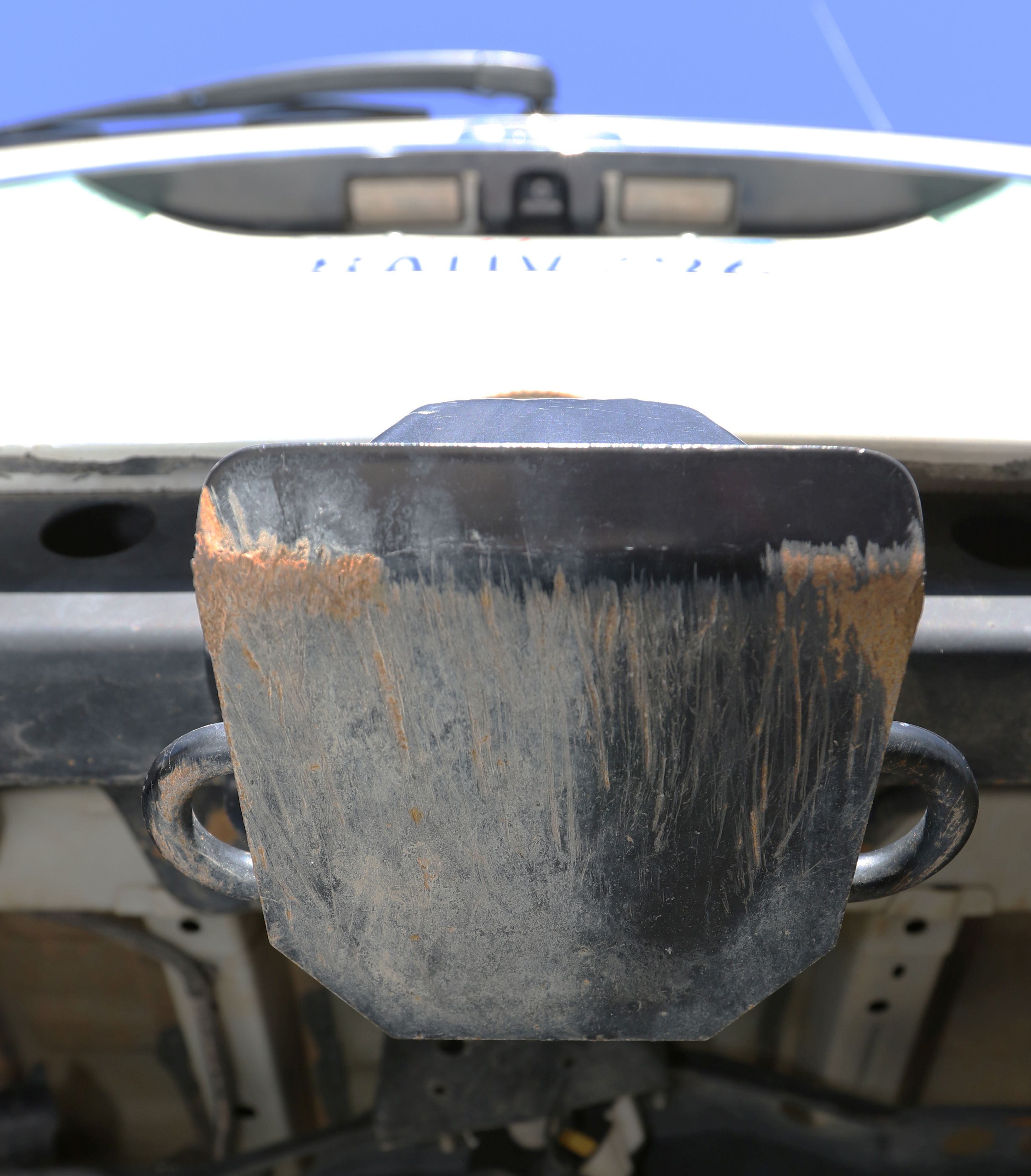TOTAL CHAOS FABRICATION | Tacoma 3rd Gen (2016 - 2023) Hitch Skid Plate (48420)