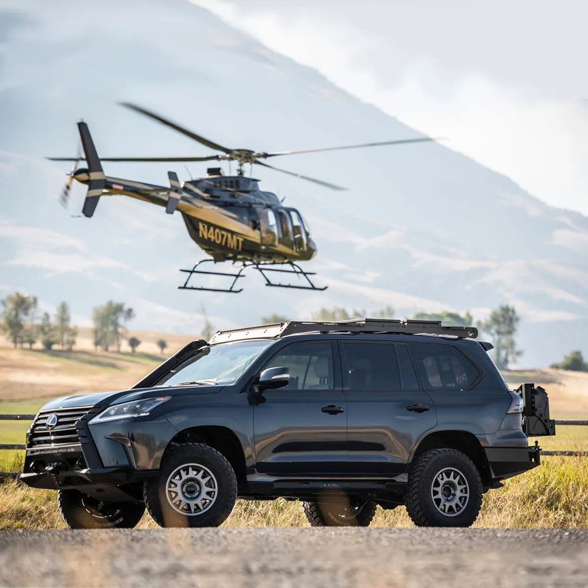 PRINSU DESIGNS | Lexus LX570 2019-2025 Roof Rack