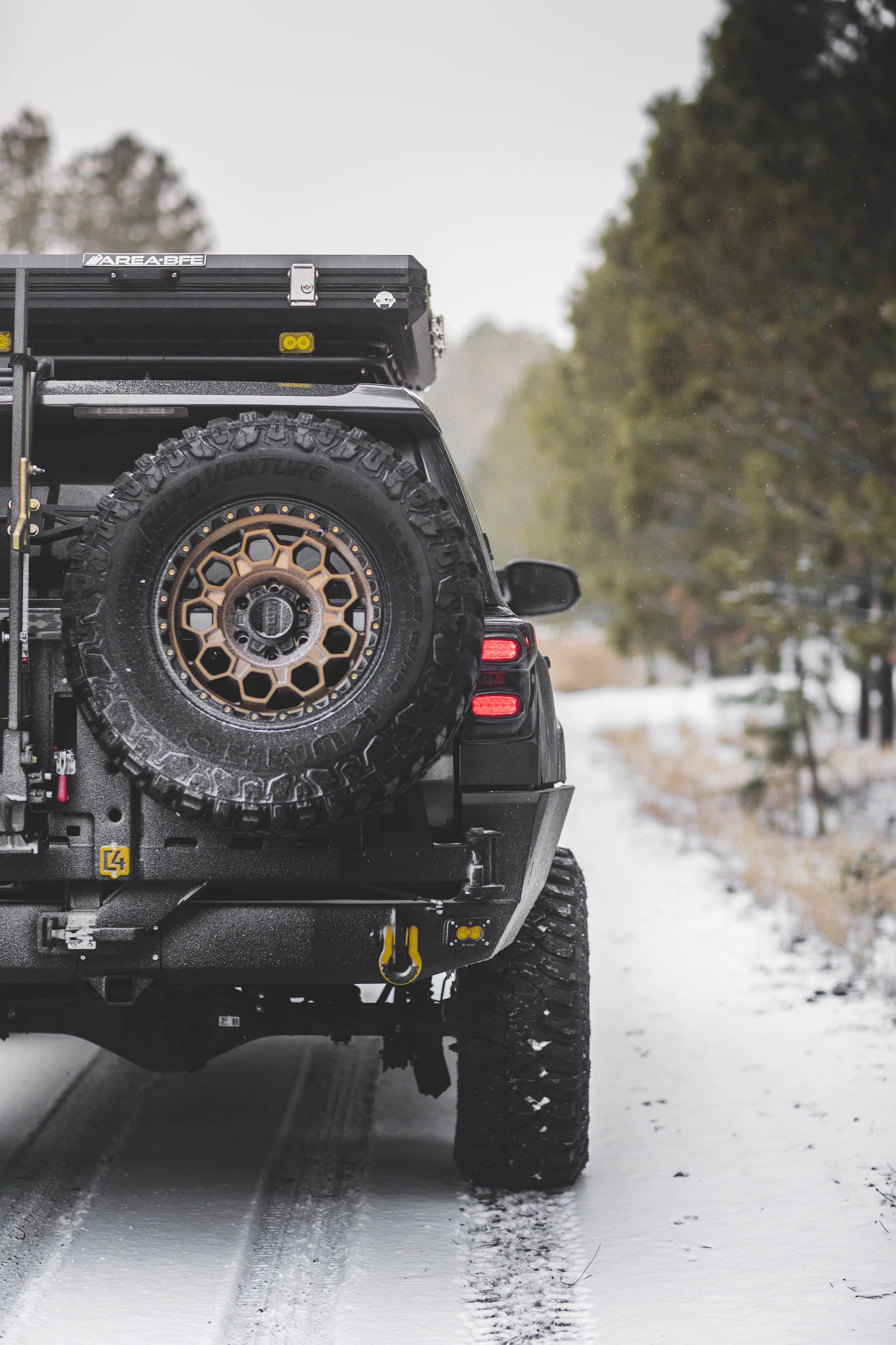 C4 FABRICATION | 4Runner 5th Gen 2010-Current Overland Series Rear Bumper