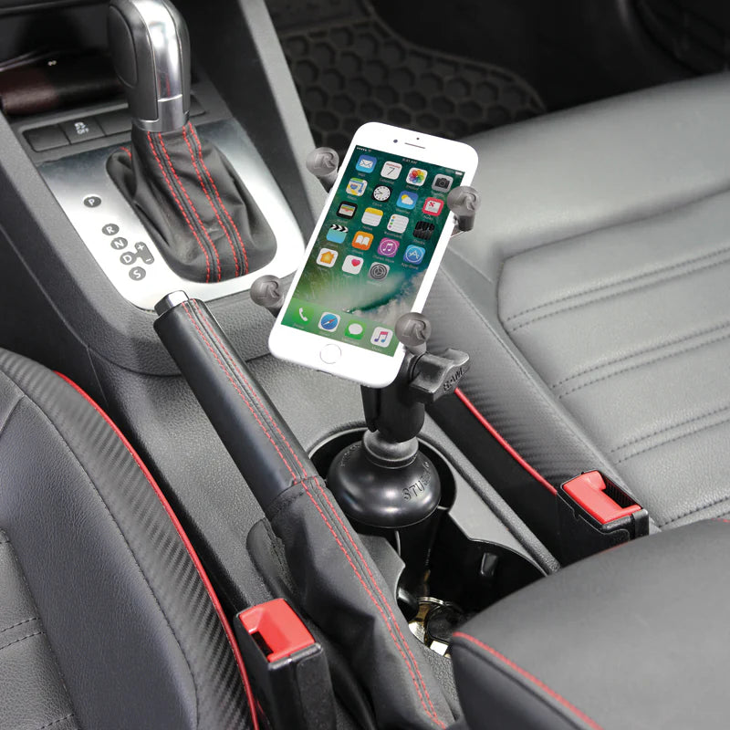RAM MOUNTS | RAM X-Grip Phone Mount with RAM Stubby Cup Holder Base