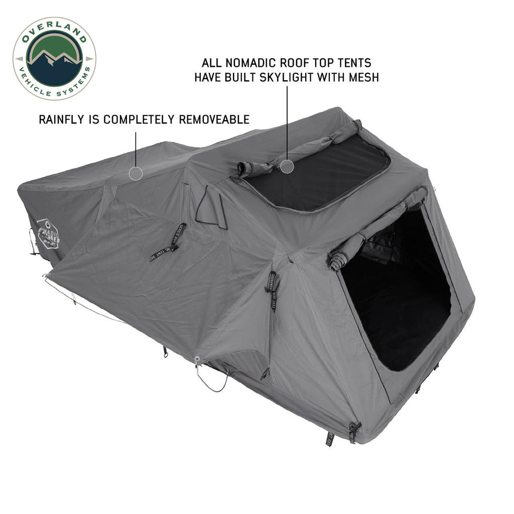OVERLAND VEHICLE SYSTEMS | Nomadic 2 Extended Roof Top Tent (18329936)