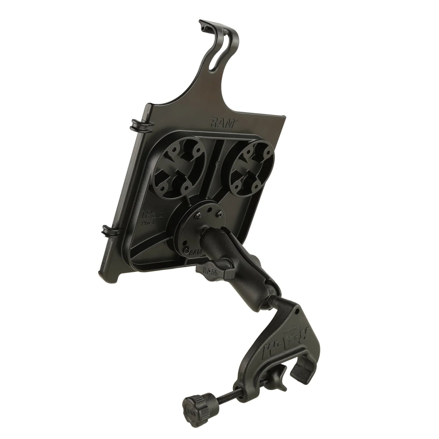 RAM MOUNTS | RAM Yoke Clamp Mount for iPad Pro 11" 1-4 Gen, Air 4, 5 & 11" (M2 & M3)